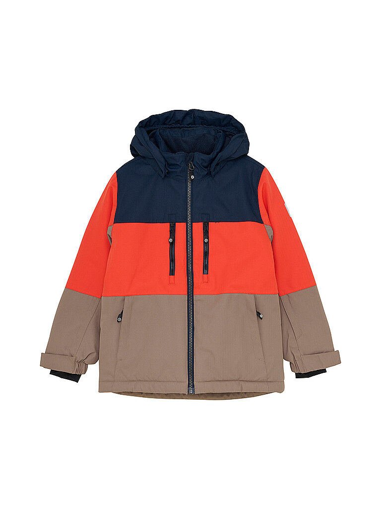 COLOR KIDS Jungen Skijacke Colorblock schwarz | 164